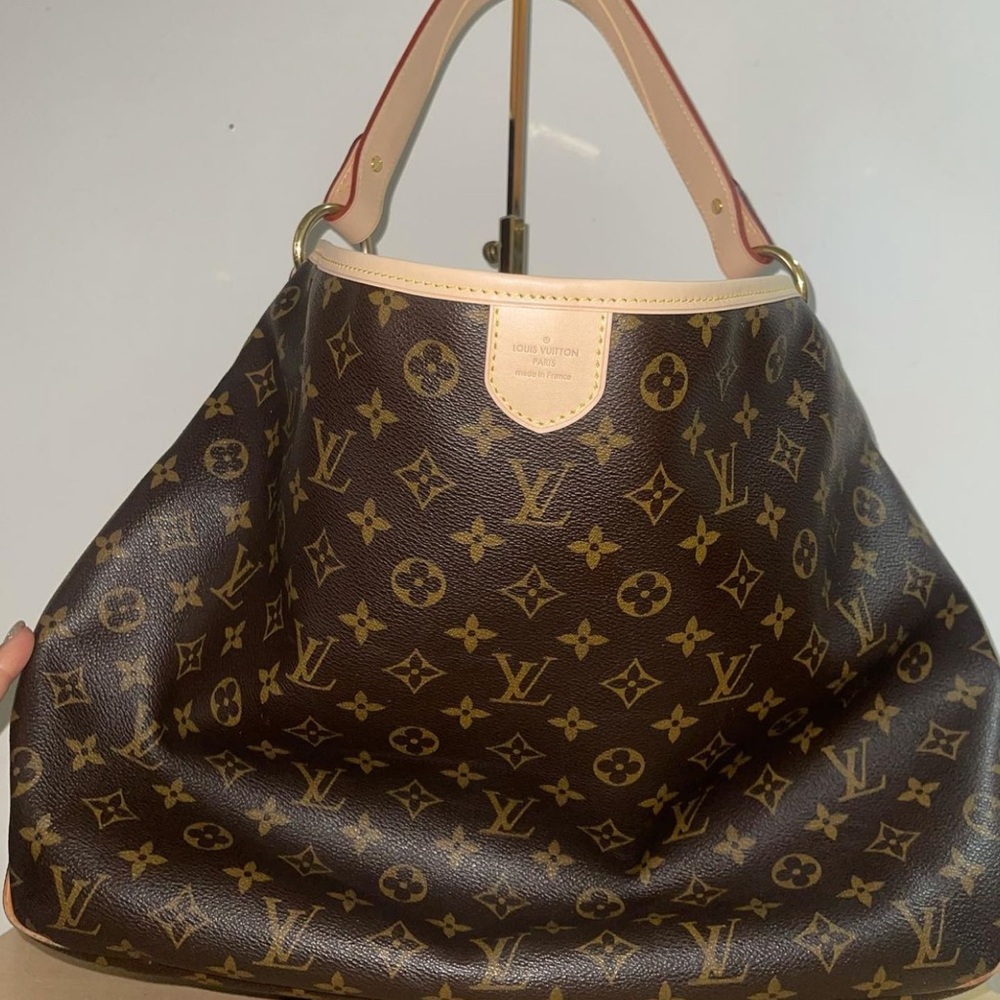 Louis Vuitton Monogram Delightful MM with New Leather repair from LV store.